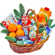 Новогодняя корзина №5 Новогодняя корзина №5